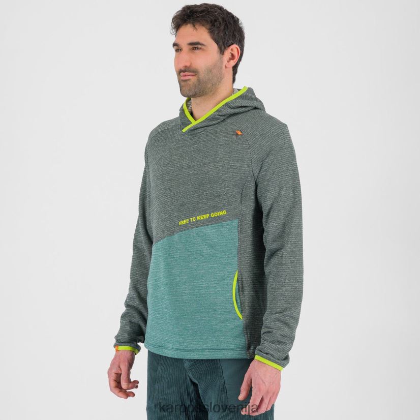 flis| gozd/severni atlantik P4ZDFZ232 Karpos camoscio pulover s kapuco moški