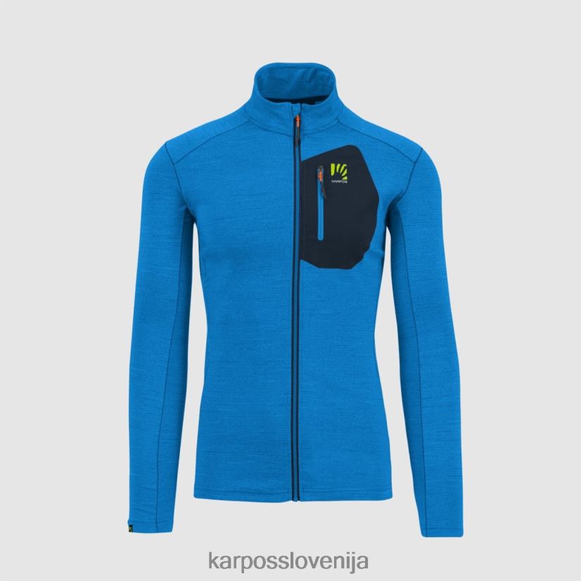 flis| indigo strnad / vesolje P4ZDFZ246 Karpos pomedes majica ls moški