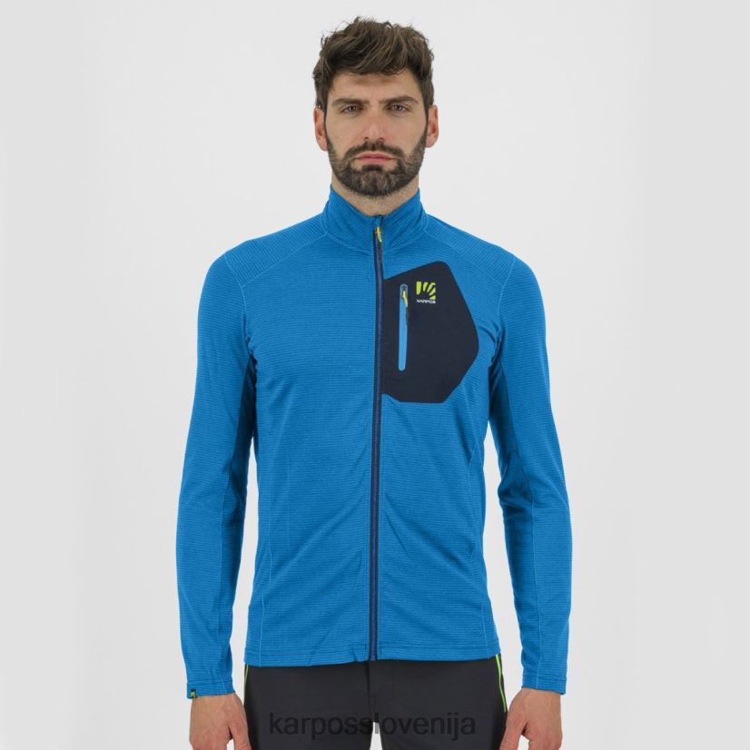 flis| indigo strnad / vesolje P4ZDFZ246 Karpos pomedes majica ls moški