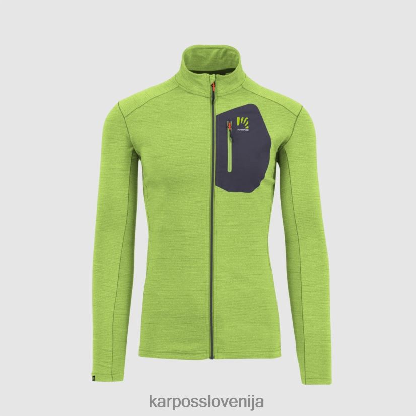 flis| jasminovo zelena/ombre modra P4ZDFZ248 Karpos pomedes majica ls moški