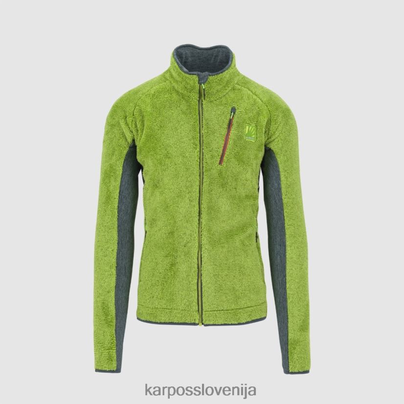 flis| limeta zelena/temno skrilavec P4ZDFZ194 Karpos vertice flis moški