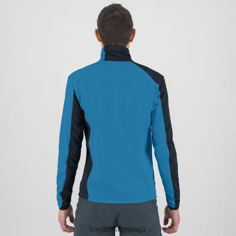 flis| polnočna/diva modra P4ZDFZ189 Karpos cherz flis moški