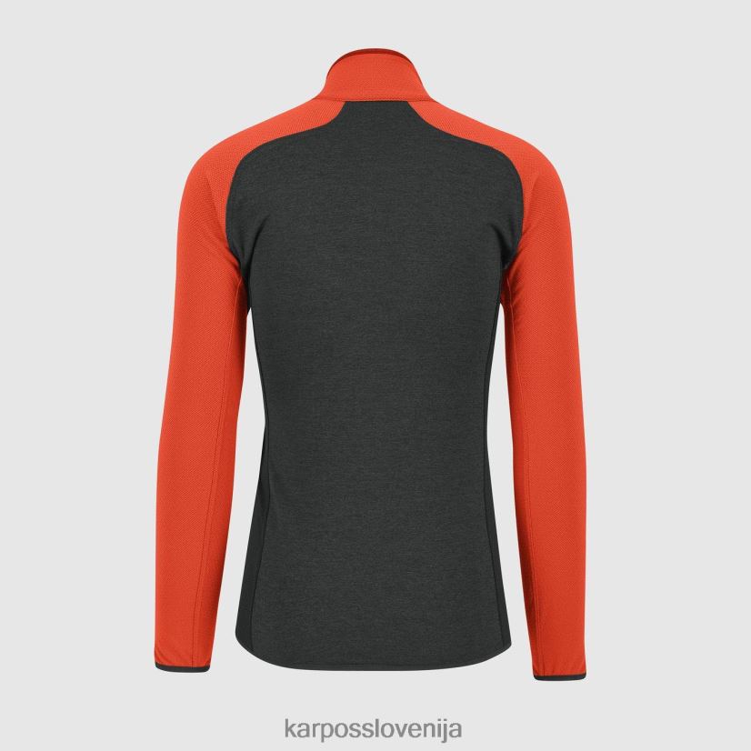 flis| črni pesek/začinjeno oranžna P4ZDFZ218 Karpos odle flis moški