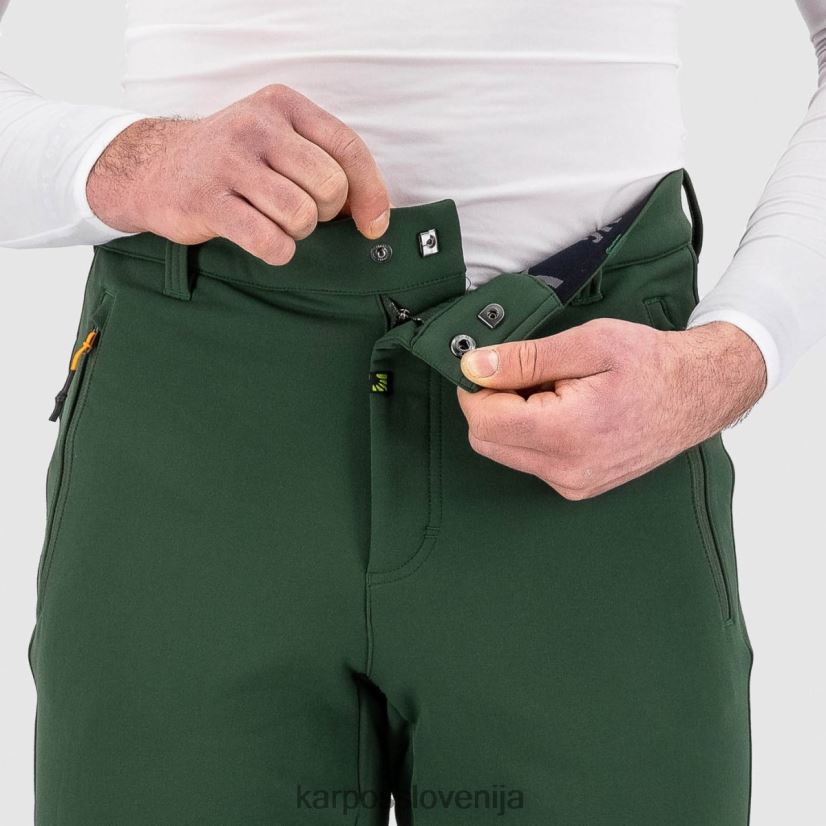 hlače| džungelsko zelena P4ZDFZ554 Karpos jelo evo hlače moški