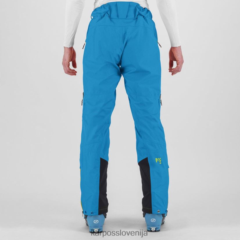 hlače| diva modra P4ZDFZ444 Karpos midi školjkaste hlače moški