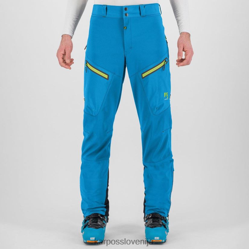 hlače| diva modra P4ZDFZ463 Karpos marmolada hlače moški