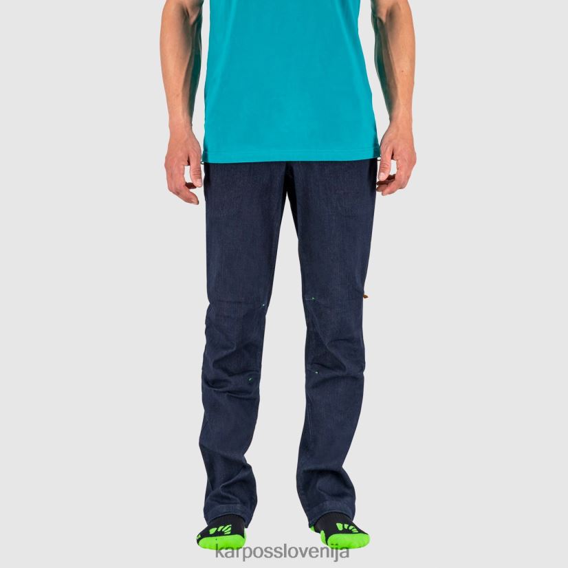 hlače| modre kavbojke P4ZDFZ584 Karpos carpino hlače moški
