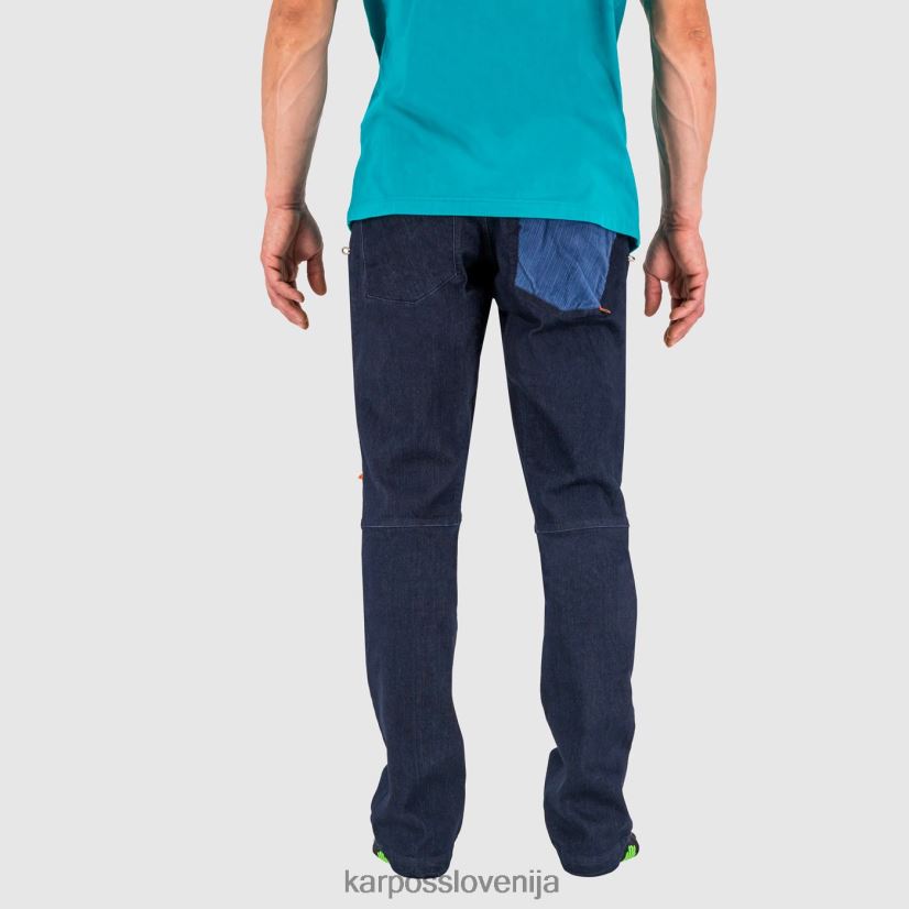 hlače| modre kavbojke P4ZDFZ584 Karpos carpino hlače moški
