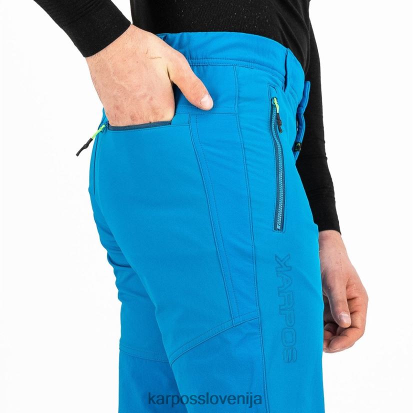 hlače| modri dragulj P4ZDFZ497 Karpos san martino hlače moški
