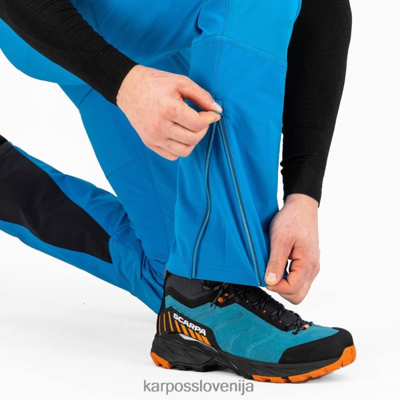 hlače| modri dragulj P4ZDFZ497 Karpos san martino hlače moški