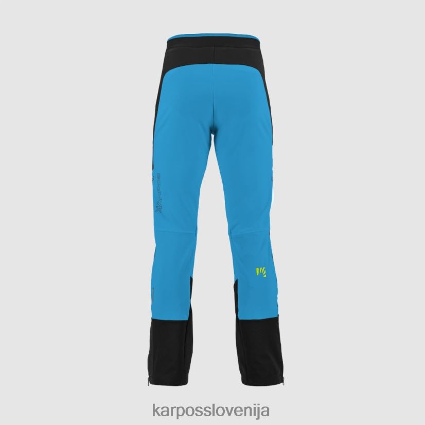 hlače| modri dragulj/črna P4ZDFZ470 Karpos hlače alagna plus evo moški