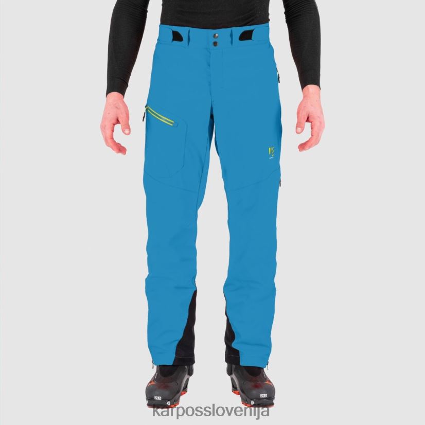 hlače| modri dragulj/žveplov izvir P4ZDFZ450 Karpos palu' evo hlače moški