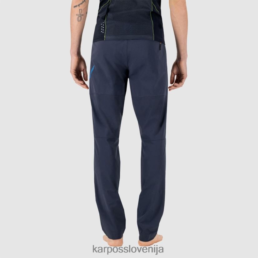 hlače| ombre modra/črna/jasmin zelena P4ZDFZ531 Karpos tre cime evolution hlače moški