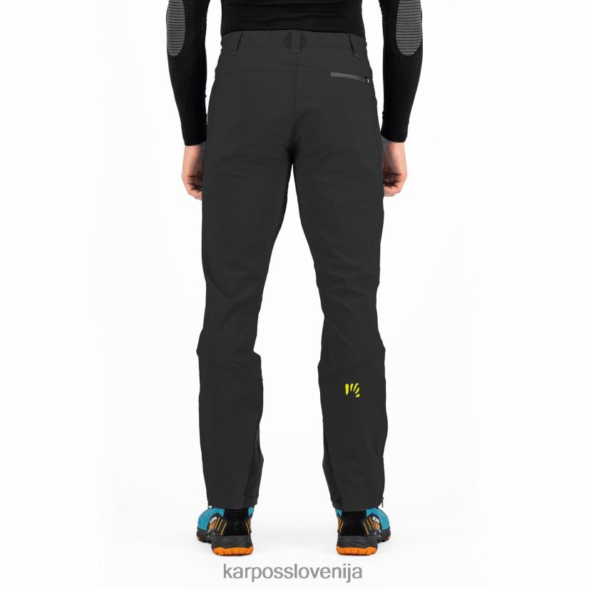 hlače| Črna P4ZDFZ495 Karpos san martino hlače moški