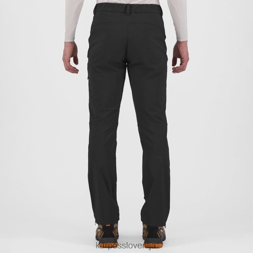 hlače| Črna P4ZDFZ507 Karpos scarnia hlače moški