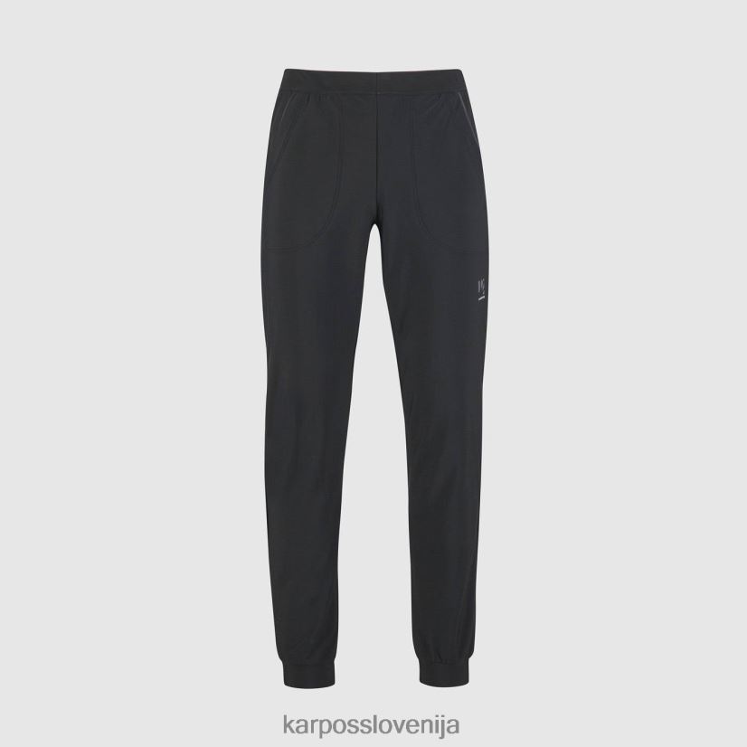 hlače| Črna P4ZDFZ598 Karpos udobne zimske hlače moški
