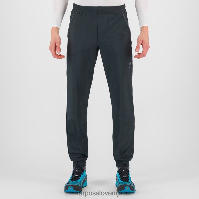 hlače| Črna P4ZDFZ598 Karpos udobne zimske hlače moški