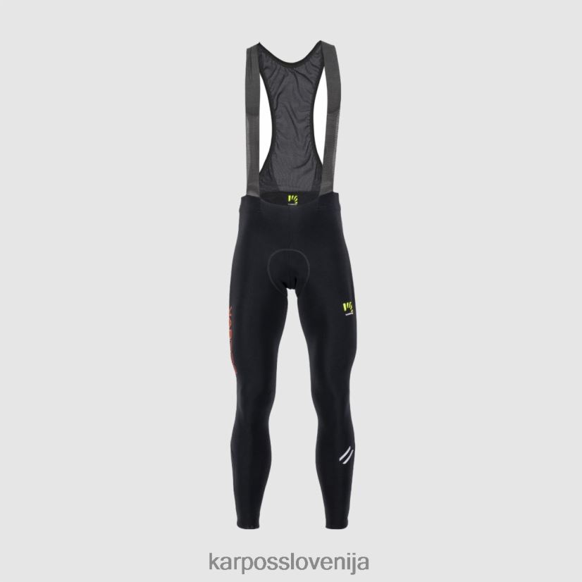 hlače| črna/grenadina P4ZDFZ568 Karpos verve winter bibtight moški