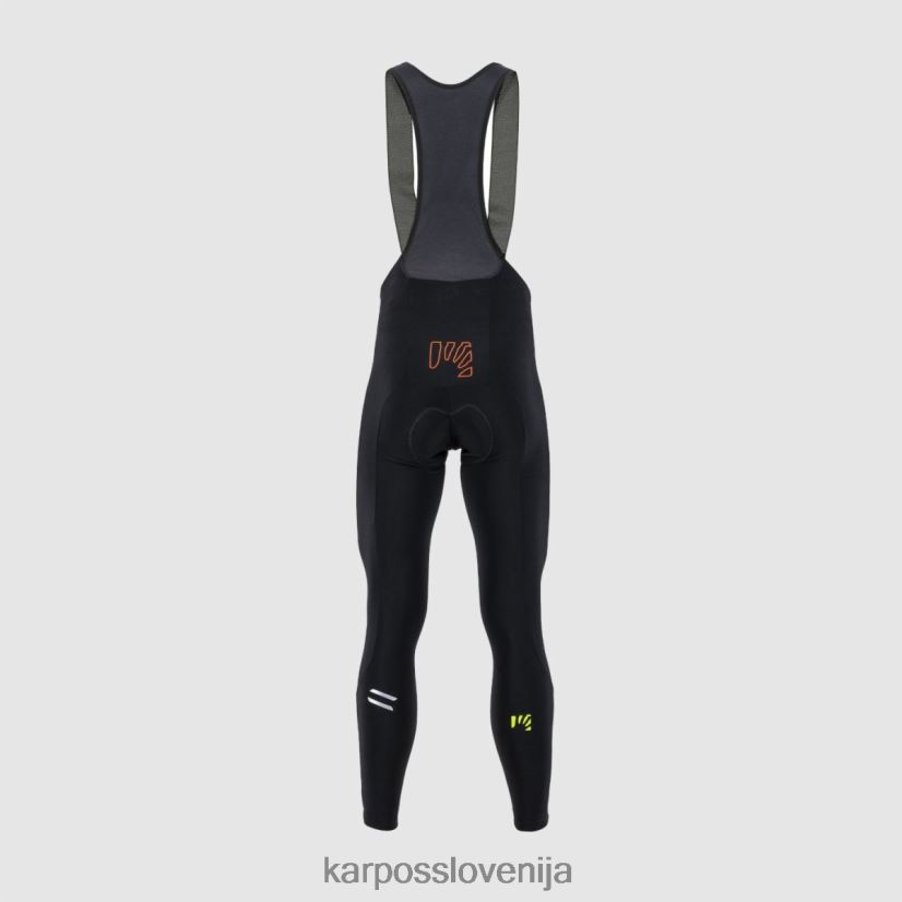 hlače| črna/grenadina P4ZDFZ568 Karpos verve winter bibtight moški