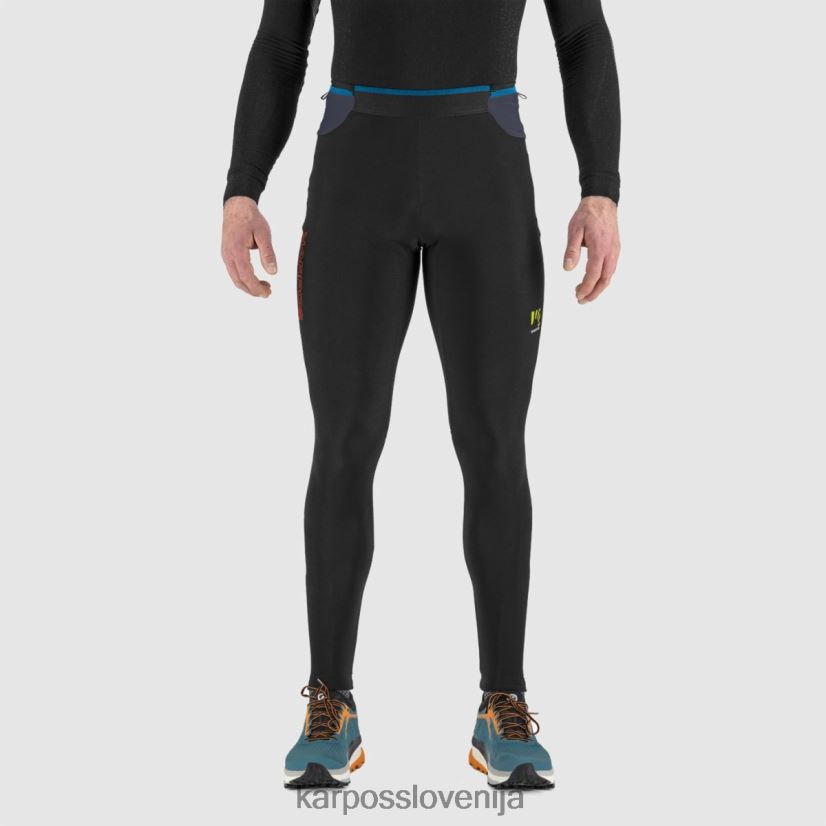 hlače| črna/indija črnilo/grenadina P4ZDFZ577 Karpos lavaredo plus zimske oprijete moški