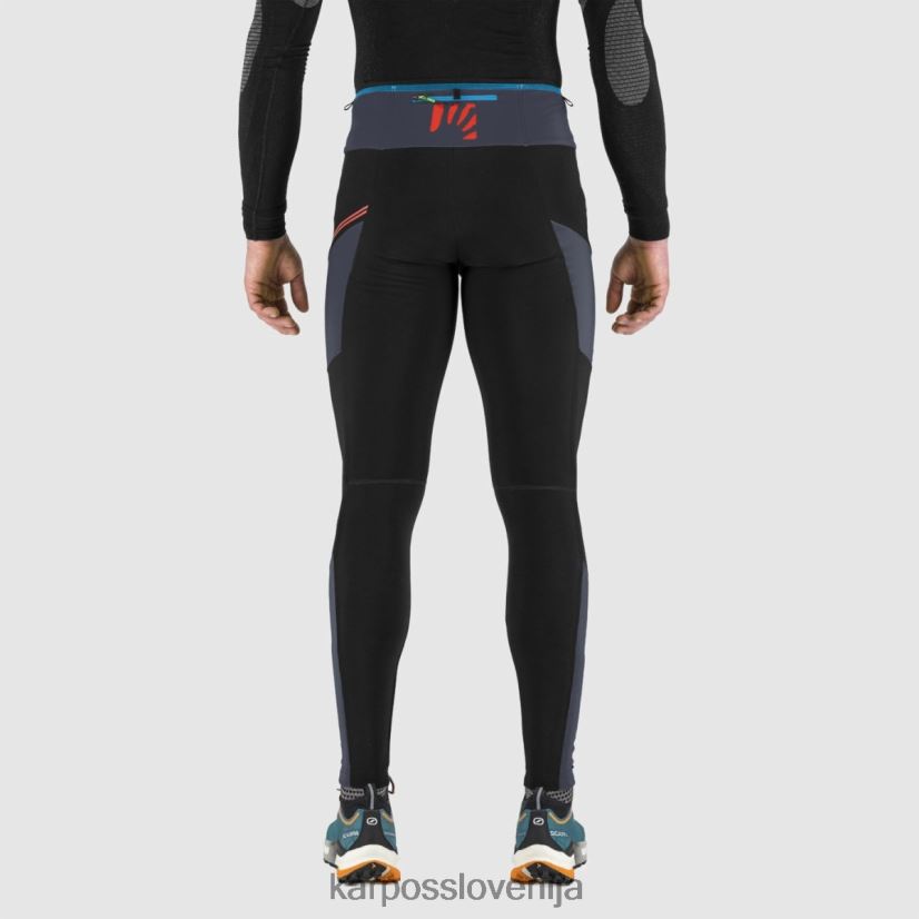 hlače| črna/indija črnilo/grenadina P4ZDFZ577 Karpos lavaredo plus zimske oprijete moški