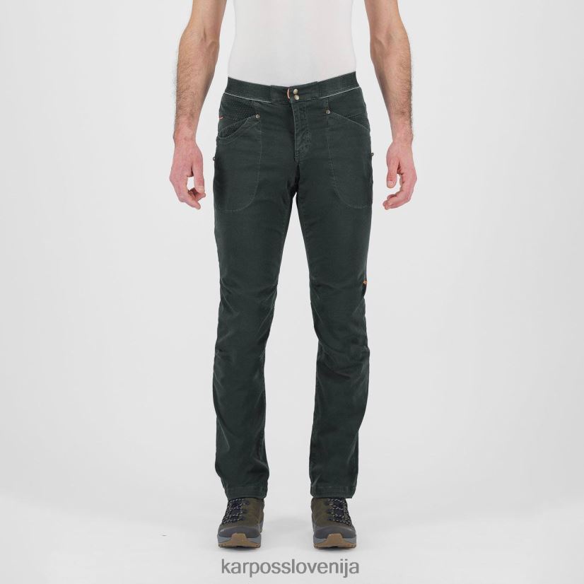 hlače| črni pesek P4ZDFZ586 Karpos noghera evo zimske hlače moški