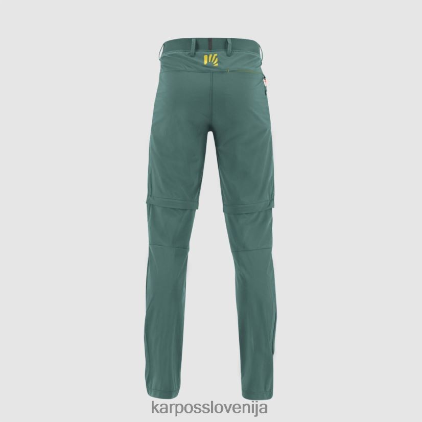 hlače| severni Atlantik/limonin curry P4ZDFZ610 Karpos tre cime hlače na zadrgo moški