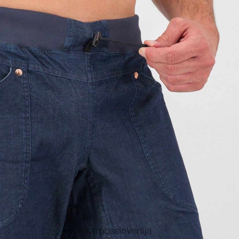 hlače| temno modra P4ZDFZ556 Karpos castegner lahke jeans hlače moški