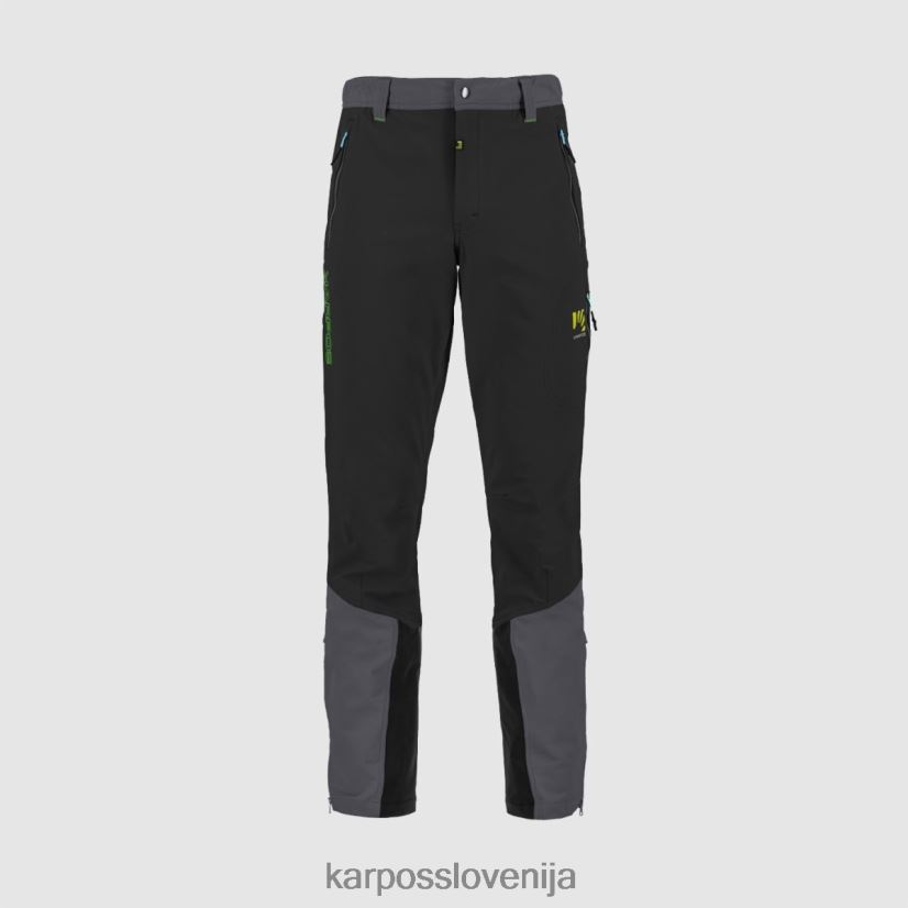 hlače| temno siva P4ZDFZ496 Karpos san martino hlače moški
