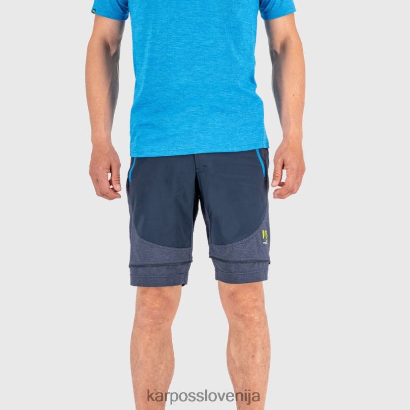 hlače| vesolje/indigo b. P4ZDFZ522 Karpos hlače na zadrgo santa croce moški