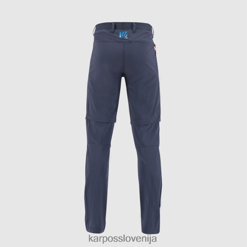 hlače| vesolje/indigo b. P4ZDFZ609 Karpos tre cime hlače na zadrgo moški