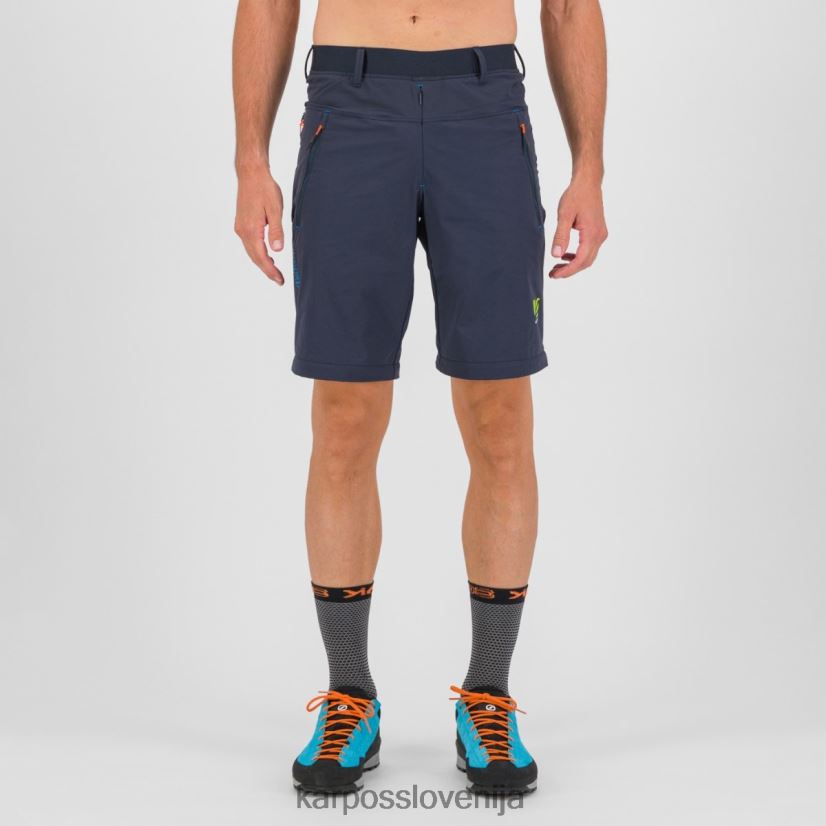 hlače| vesolje/indigo b. P4ZDFZ609 Karpos tre cime hlače na zadrgo moški