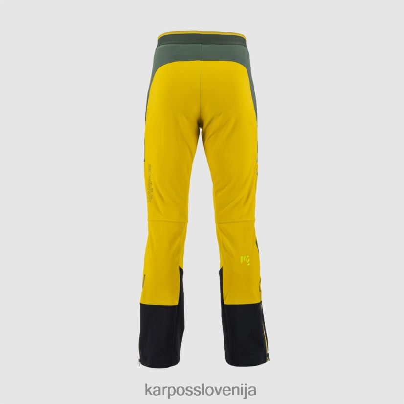hlače| zlati kosmiči/jungle zelena P4ZDFZ471 Karpos hlače alagna plus evo moški