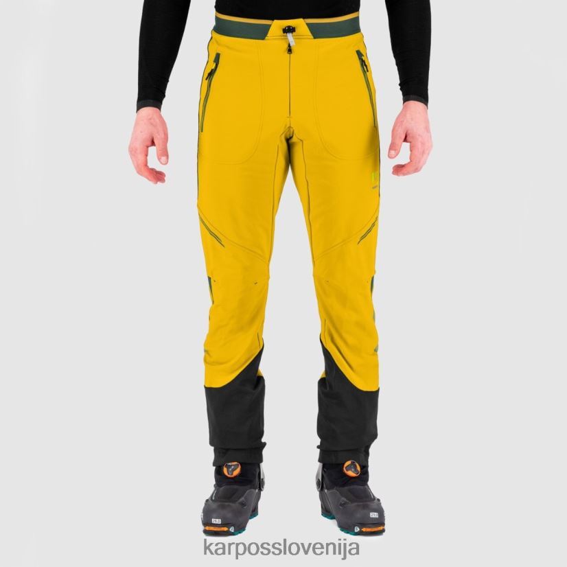 hlače| zlati kosmiči/jungle zelena P4ZDFZ471 Karpos hlače alagna plus evo moški