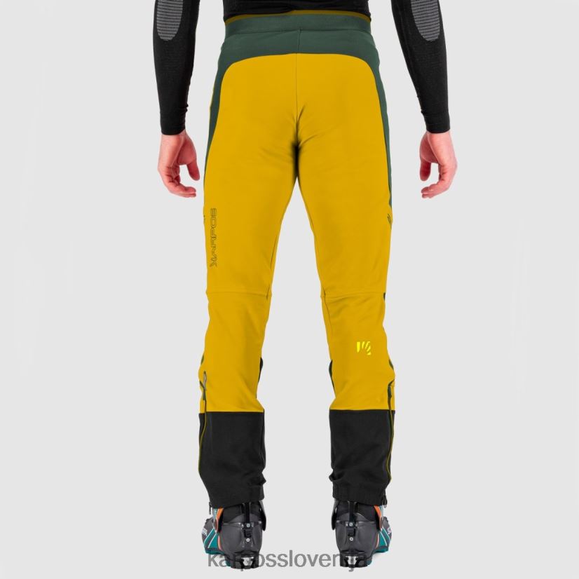 hlače| zlati kosmiči/jungle zelena P4ZDFZ471 Karpos hlače alagna plus evo moški