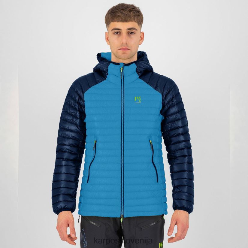 jakna| diva modra/polnoč P4ZDFZ17 Karpos alagna puhovka moški