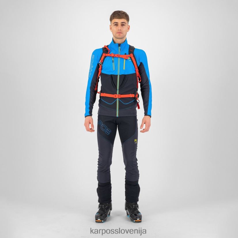 jakna| diva modra/črna P4ZDFZ130 Karpos alagna lite jakna moški