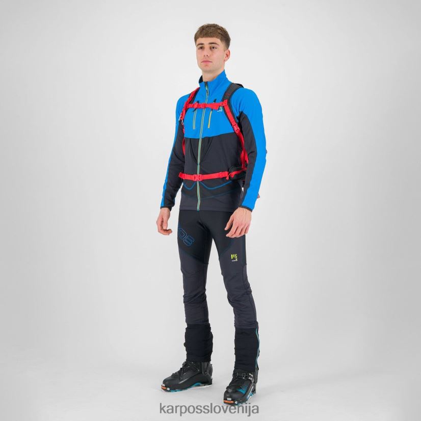 jakna| diva modra/črna P4ZDFZ130 Karpos alagna lite jakna moški