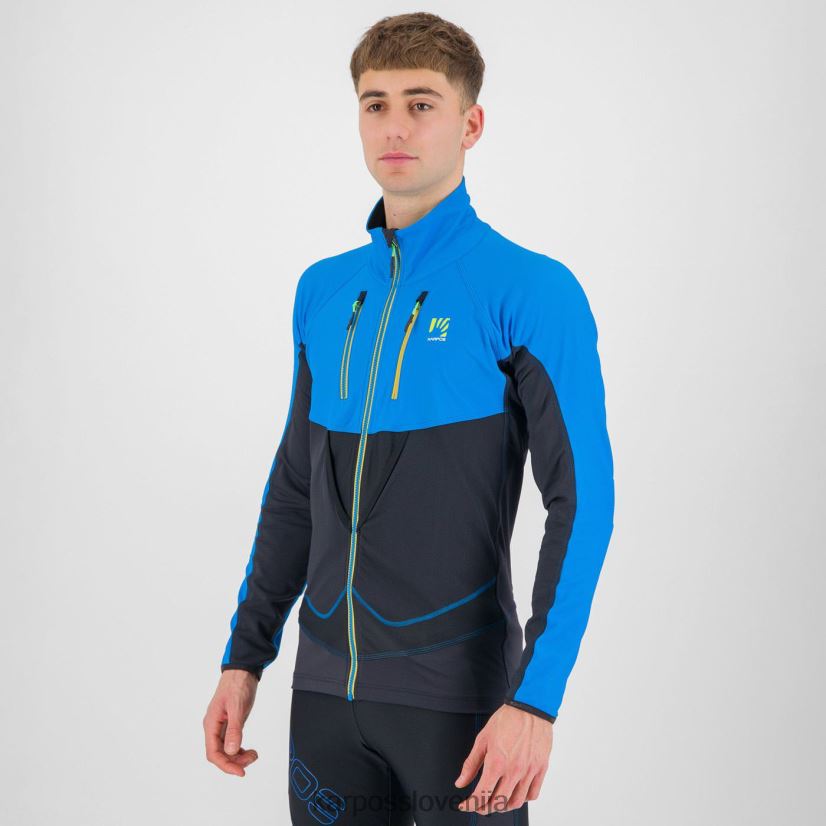 jakna| diva modra/črna P4ZDFZ130 Karpos alagna lite jakna moški