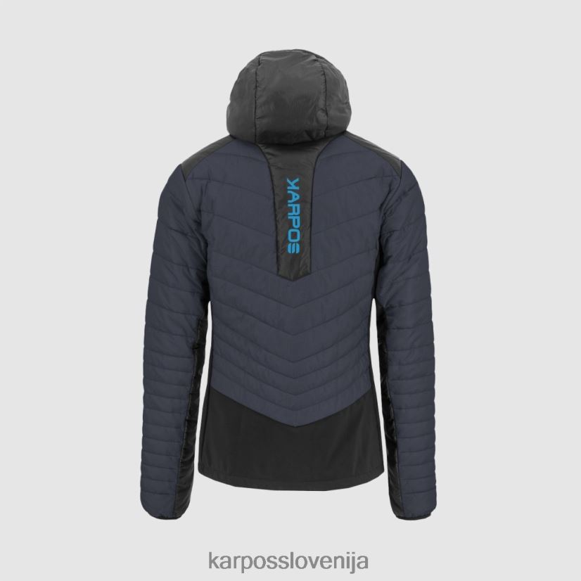 jakna| indijsko črnilo/črna P4ZDFZ58 Karpos pian longhi jakna moški