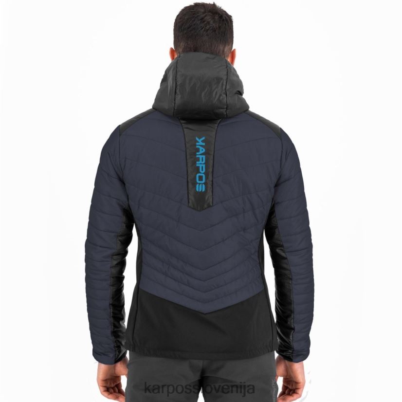 jakna| indijsko črnilo/črna P4ZDFZ58 Karpos pian longhi jakna moški