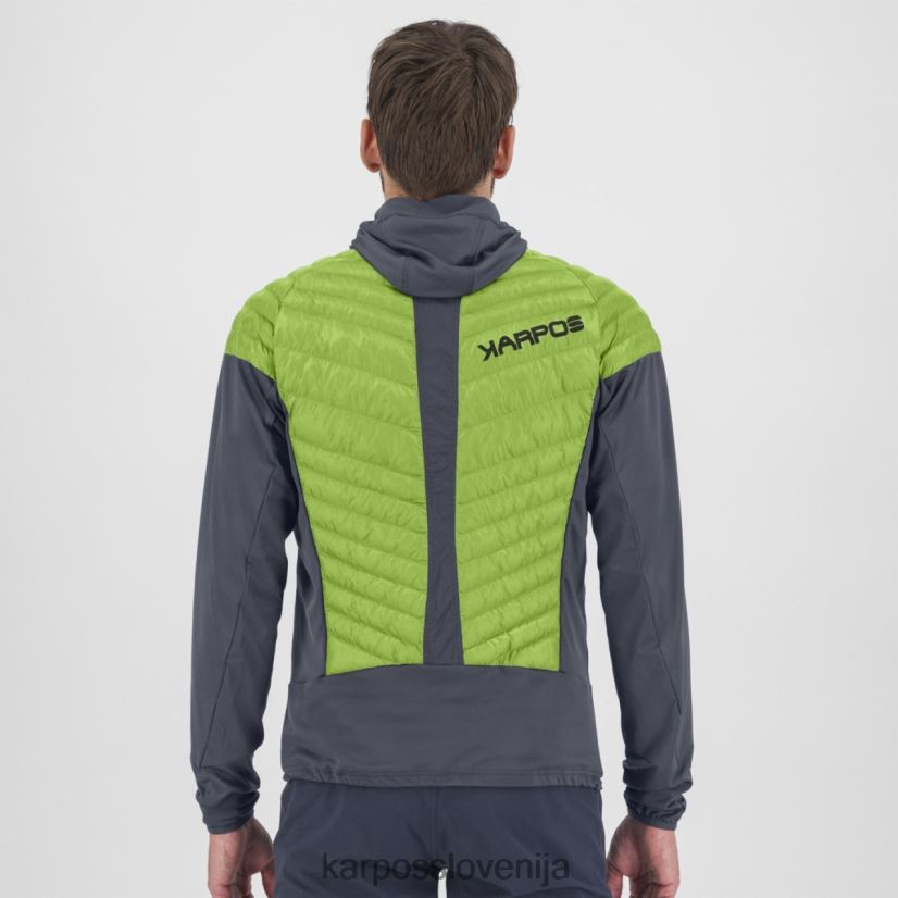 jakna| jasminovo zelena/ombre modra P4ZDFZ106 Karpos jakna sass de mura moški