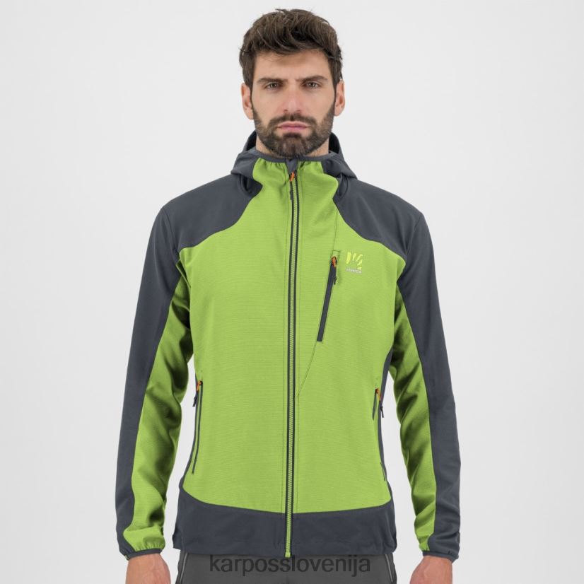 jakna| jasminovo zelena/ombre modra P4ZDFZ154 Karpos parete jakna moški