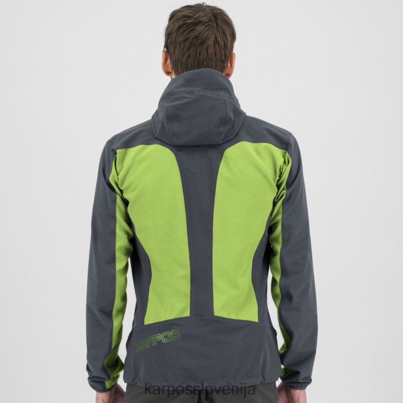 jakna| jasminovo zelena/ombre modra P4ZDFZ154 Karpos parete jakna moški