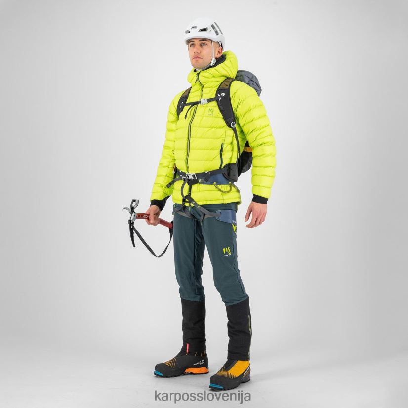 jakna| kivijeva kolada P4ZDFZ4 Karpos najvišja puhovka s kapuco moški