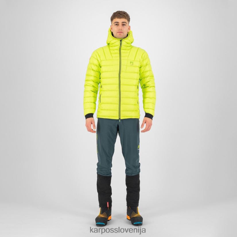 jakna| kivijeva kolada P4ZDFZ4 Karpos najvišja puhovka s kapuco moški