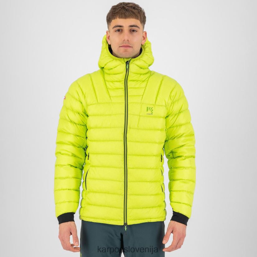 jakna| kivijeva kolada P4ZDFZ4 Karpos najvišja puhovka s kapuco moški