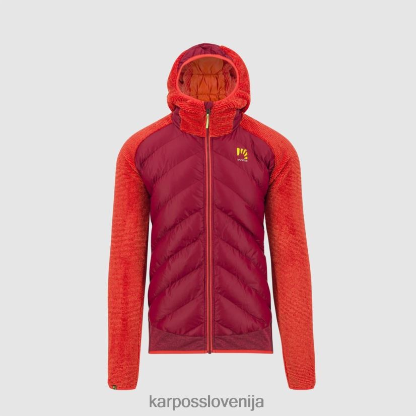 jakna| kolesarska rdeča/grenadina P4ZDFZ115 Karpos marmarol jakna moški