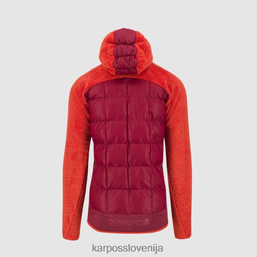 jakna| kolesarska rdeča/grenadina P4ZDFZ115 Karpos marmarol jakna moški