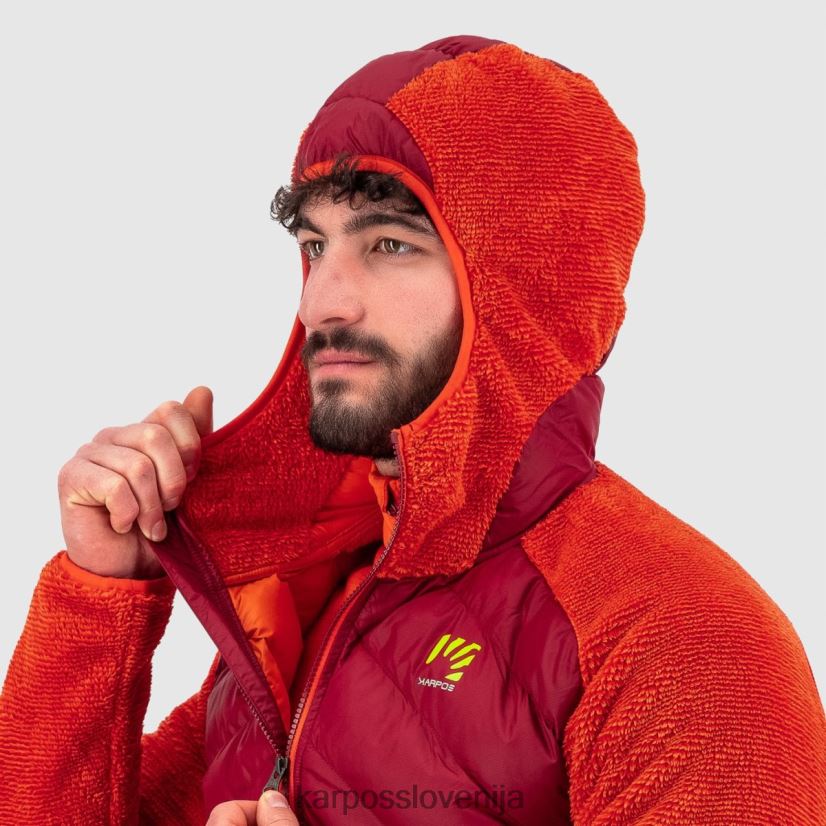 jakna| kolesarska rdeča/grenadina P4ZDFZ115 Karpos marmarol jakna moški